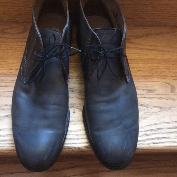 John Varvatos leather ankle boots men 9 1/2 main image 9